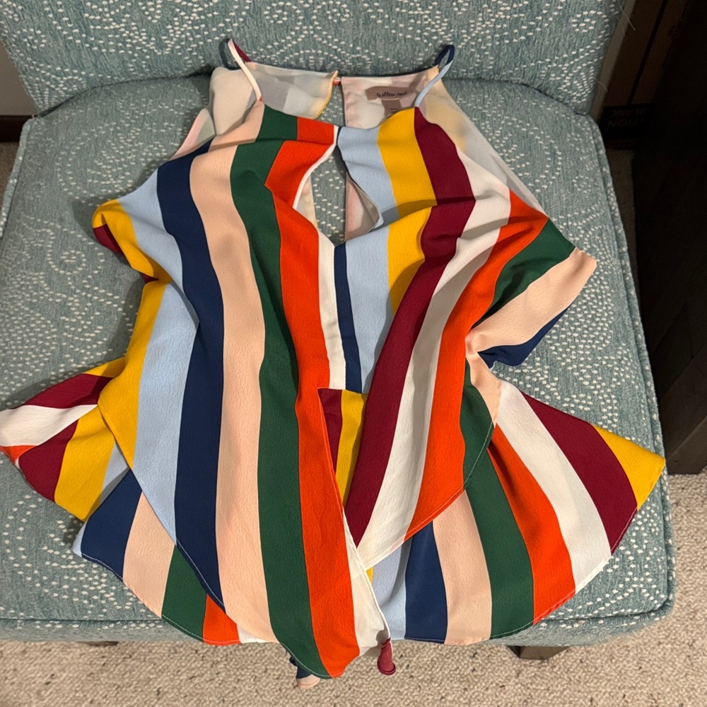 Willow Multicolor Striped Tank Top